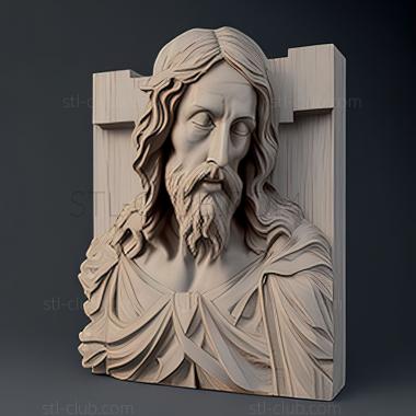 3D model st jesus (STL)